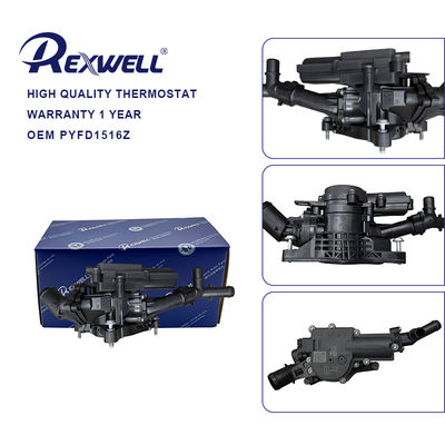 PYFD1516Z PYFD1516ZA Auto Parts Engine Thermostat Housing Assembly Water Control Valve For Mazda CX-5 2017-2021 KF CX-8 CX-30 CX-3 Mazda 2 Mazda 3