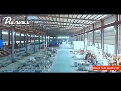 Fabrik für hochwertige Bremsbeläge aus China
